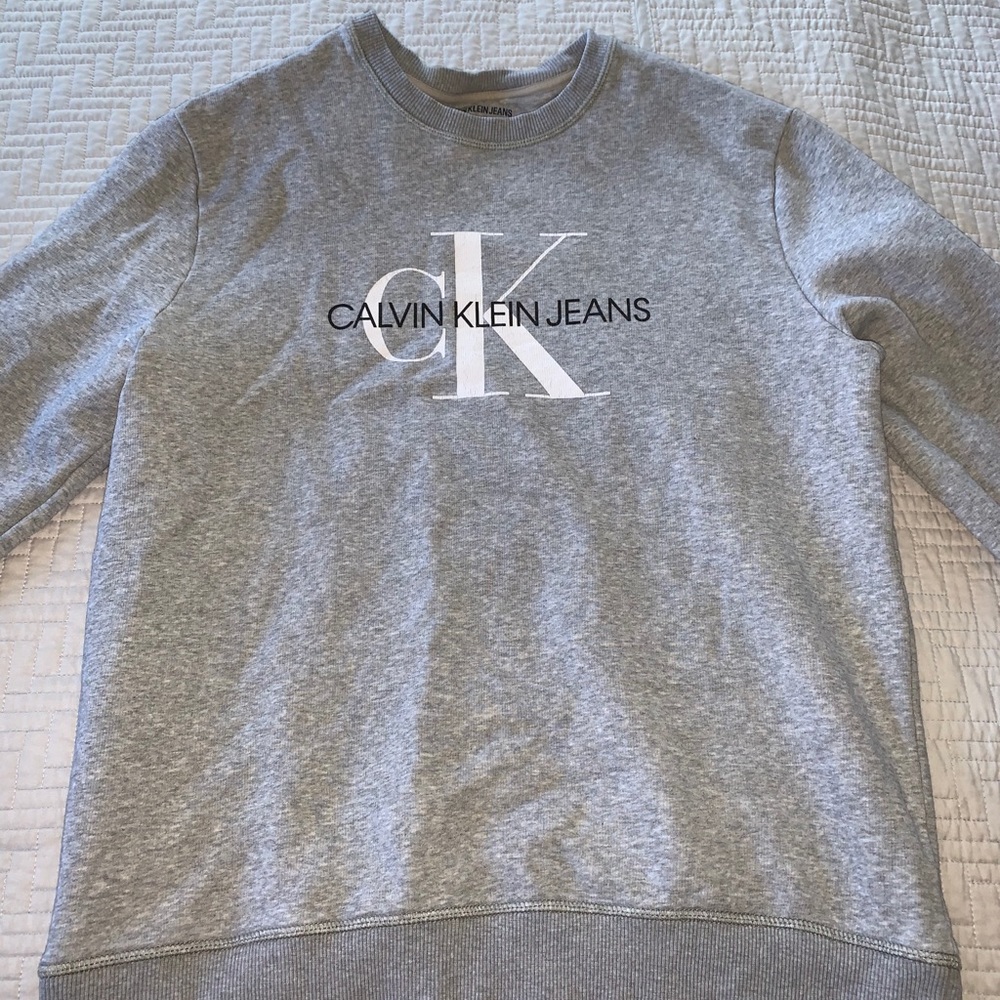 Monogram Logo Crewneck Sweatshirt